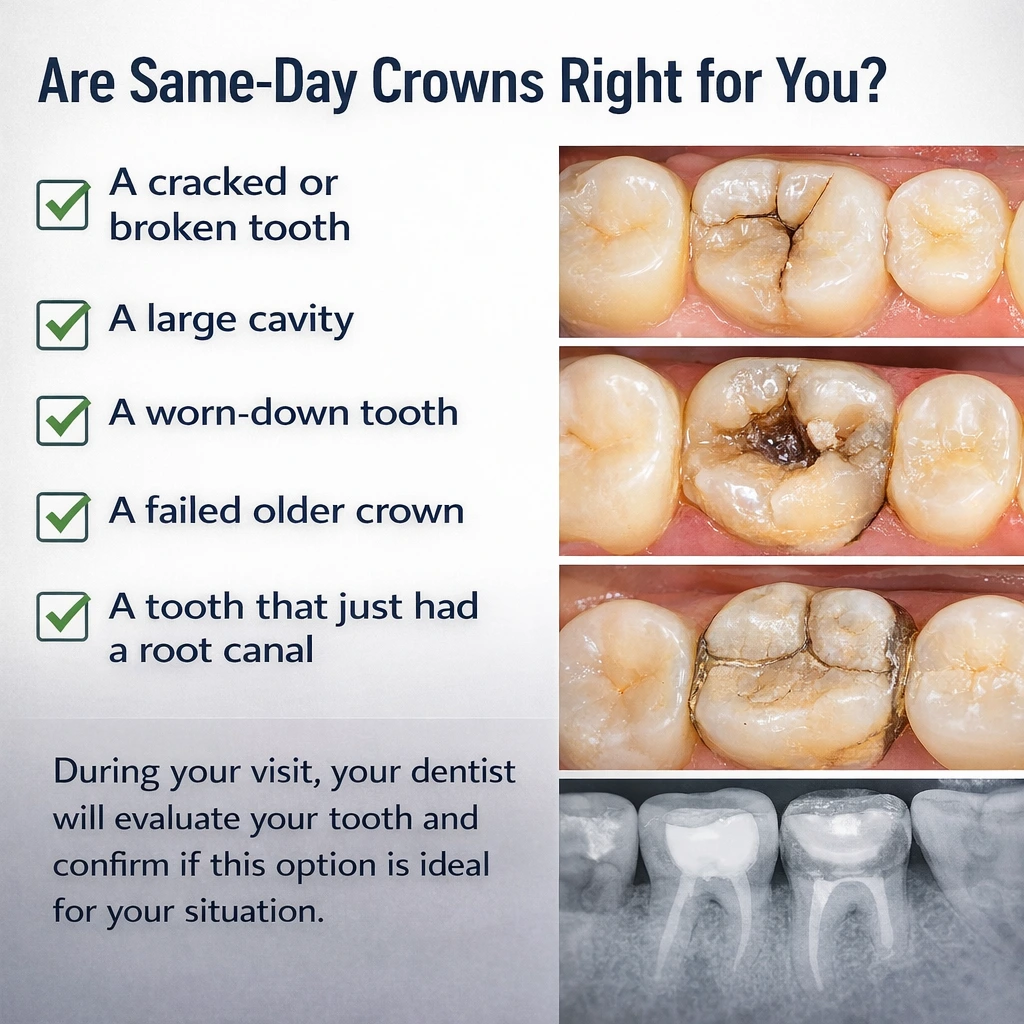 Are same-day crowns right for you